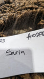 Sarin's Fleece Black Sheared 2025