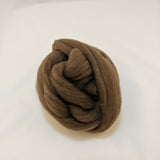 1 oz Soft Shetland Combed Top - Brown 2022