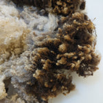 Moorit/White Curly Wool Locks - Matilda- 3.31 oz