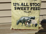 Market Tote bag made from Recycled Feed Bags - Sweetfeed