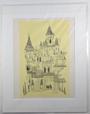 Whimsical Print Sleeping Beauty Whimsical Print